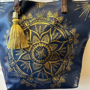 Papaya Art “Gilded Mandala” Tote